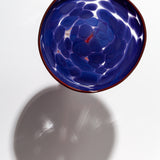 Magenta-Dunkel Blue Medium Blossom