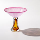Pink-Aurora Martini Glass