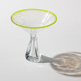 Lime-White Martini Glass