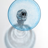 Blue-Brown Martini Glass