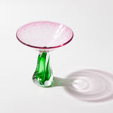 Pink-Green Martini Glass