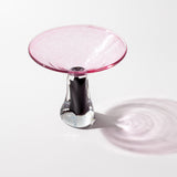 Pink-Brown Martini Glass