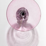 Pink-Brown Martini Glass