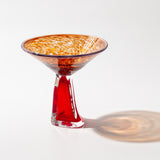 Red Martini Glass