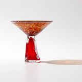 Red Martini Glass